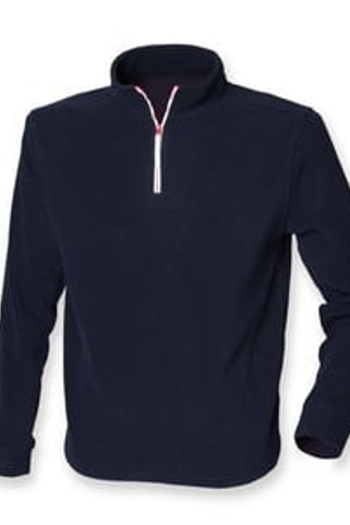 Finden & Hales LV570 - Piped Zip Neck Fleece