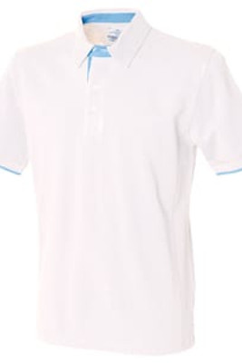 Front Row FR200 - Contrast Cotton Piqué Polo Shirt