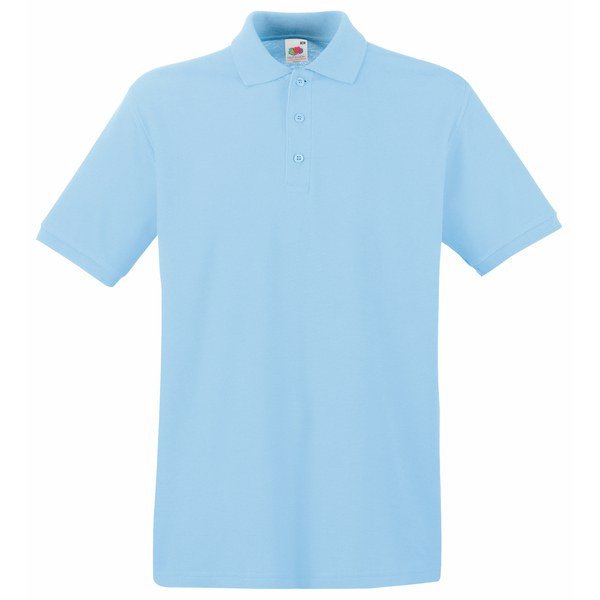 Fruit of the Loom SS255 - Laadukas Kolmen Napin Paita