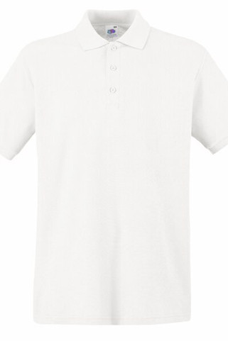 Fruit of the Loom SS255 - Tricou Polo Classic Comfort cu Trei Nasturi