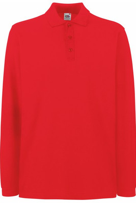 Fruit of the Loom SS258 - Premium Poloshirt Herren Langarm