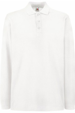 Fruit of the Loom SS258 - Premium langærmet poloshirt