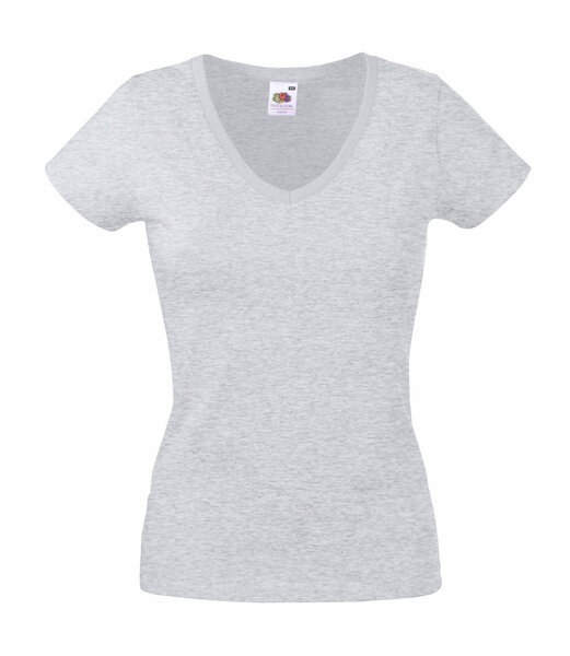 Fruit of the Loom SS047 - Women's V-neck T-shirt