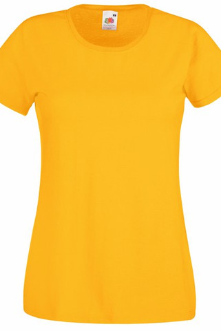 Fruit of the Loom SS050 - Valueweight T-skjorte for kvinner