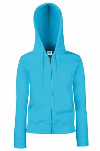 Fruit of the Loom SS312 - Premium 70/30 lady-fit hooded sweatshirt jacket