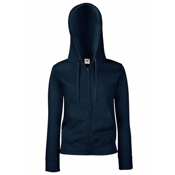 Fruit of the Loom SS312 - Premium 70/30 lady-fit hooded sweatshirt jacket