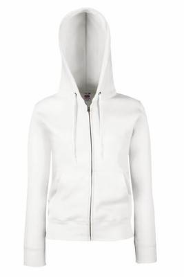 Fruit of the Loom SS312 - Premium 70/30 lady-fit hooded sweatshirt jacket