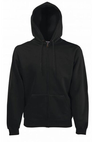 Fruit of the Loom SS222 - Klassische 80/20 Kapuzen Sweatshirt Jacke Herren