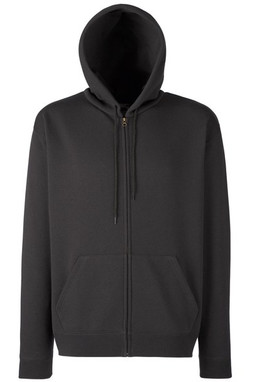 Fruit of the Loom SS222 - Felpa con Cappuccio e Zip in Morbido Filato Belcoro