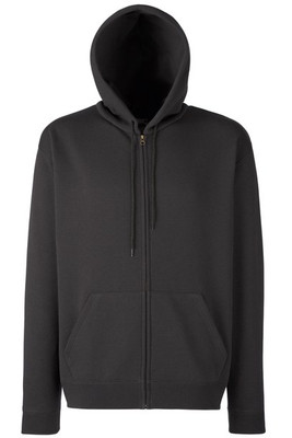Fruit of the Loom SS222 - Felpa con Cappuccio e Zip in Morbido Filato Belcoro