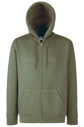 Fruit of the Loom SS222 - Classic 80/20 hooded sweatshirt jacket