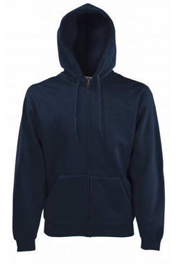 Fruit of the Loom SS222 - Classic 80/20 hooded sweatshirt jacket