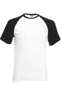 Fruit of the Loom SS026 - Short sleeve baseball tee