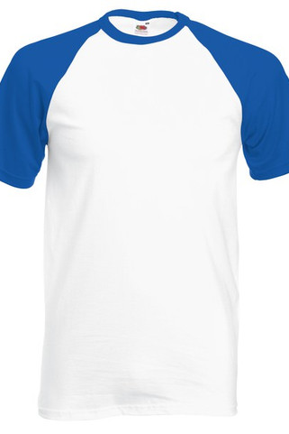 Fruit of the Loom SS026 - Short sleeve baseball tee