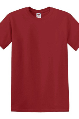 Fruit of the Loom SS044 - Ultra Soft Premium Cotton Tee for Enhanced Printability