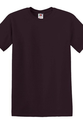 Fruit of the Loom SS048 - Premium Cotton Round Neck Men's T-Shirt