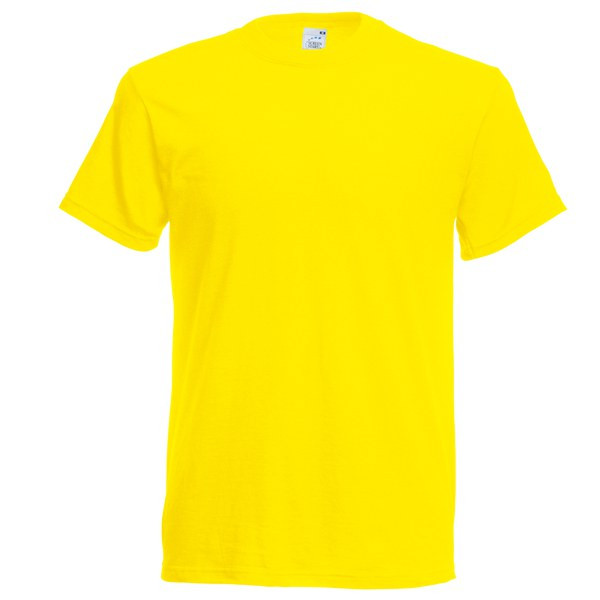Fruit of the Loom SS048 - Premium Cotton Round Neck Men's T-Shirt