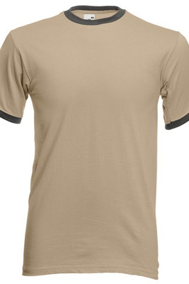 Fruit of the Loom SS168 - T-Shirt Homme Ringer