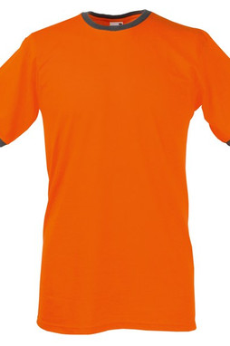 Fruit of the Loom SS168 - T-Shirt Homme Ringer
