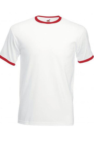 Fruit of the Loom SS168 - Comfort Fit Contrast Ringer Tee