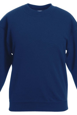 Fruit of the Loom SS201 - Klassisk 80/20 indbygget ærmet sweatshirt