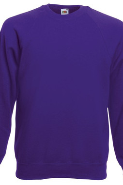 Fruit of the Loom SS270 - Klassische 80/20 Raglan Sweatshirt