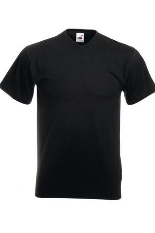 Fruit of the Loom SS034 - T-shirt med V-udskæring til mænd