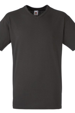 Fruit of the Loom SS034 - Majica s v-izrezom Valueweight