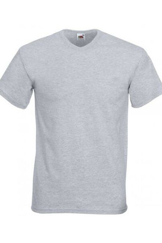 Fruit of the Loom SS034 - Komfortabler V-Ausschnitt T-Shirt mit Belcoro