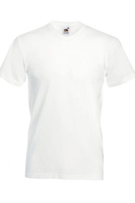 Fruit of the Loom SS034 - Majica s v-izrezom Valueweight