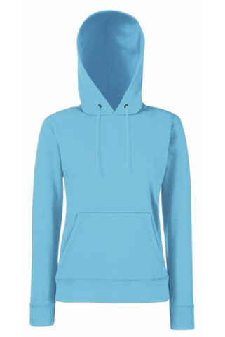 Fruit of the Loom SS038 - Classic 80/20 lady-fit hooded sweatshirt