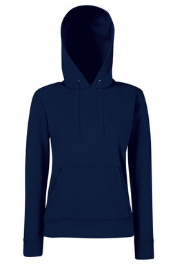 Fruit of the Loom SS038 - Класически дамски суитшърт с качулка 80/20