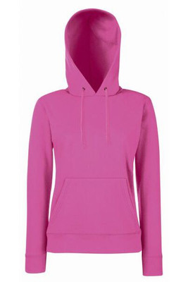 Fruit of the Loom SS038 - Hanorac clasic 80/20 lady-fit cu glugă