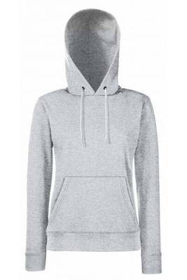 Fruit of the Loom SS038 - Klasična 80/20 lady-fit hooded sweatshirt