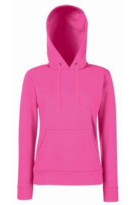 Fruit of the Loom SS038 - Classic 80/20 lady-fit hooded sweatshirt