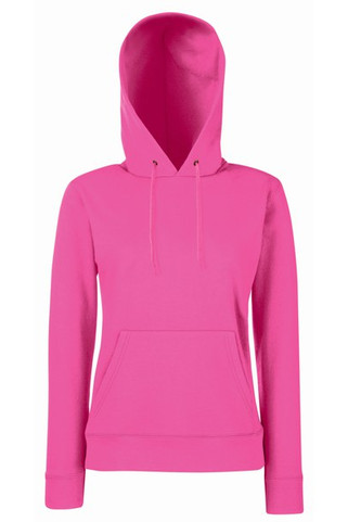 Fruit of the Loom SS038 - Classic 80/20 lady-fit hooded sweatshirt