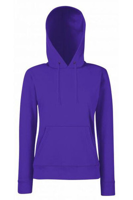 Fruit of the Loom SS038 - Klasična 80/20 lady-fit hooded sweatshirt