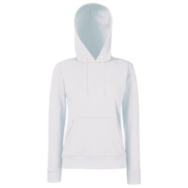 Fruit of the Loom SS038 - Sweatshirt Mulher Com Capuz Ajustada