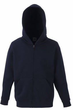 Fruit of the Loom SS225 - Classic 80/20 kids hooded sweatshirt jacket