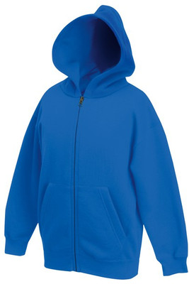 Fruit of the Loom SS225 - Classic 80/20 kids hooded sweatshirt jacket