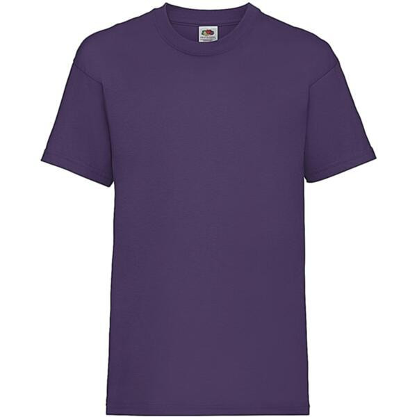 Fruit of the Loom SS031 - 100% bomuld Valueweight børnetilpasset t-shirt