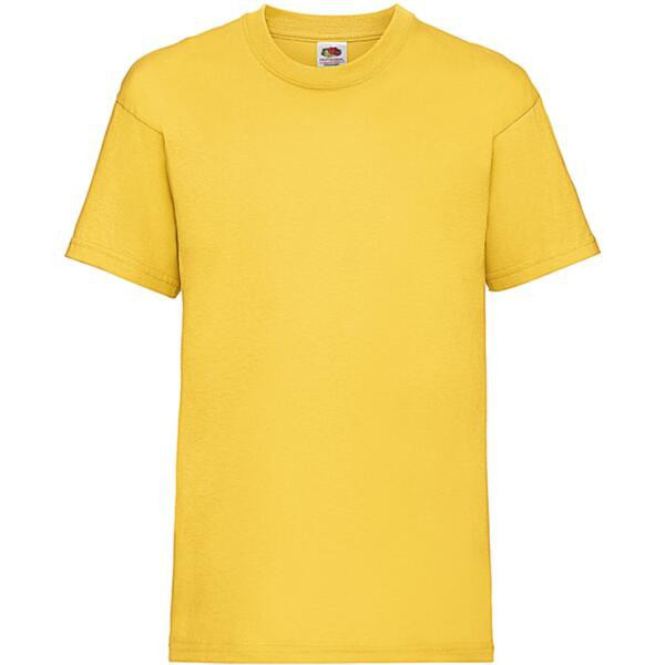 Fruit of the Loom SS031 - 100% bomuld Valueweight børnetilpasset t-shirt