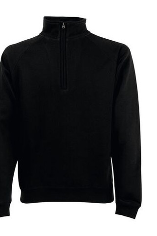 Fruit of the Loom SS830 - Premium 70/30 zip neck sweatshirt
