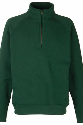 Fruit of the Loom SS830 - Premium 70/30 zip neck sweatshirt