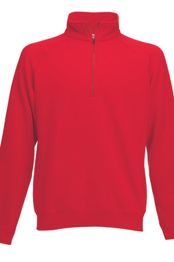 Fruit of the Loom SS830 - Premium 70/30 zip neck sweatshirt