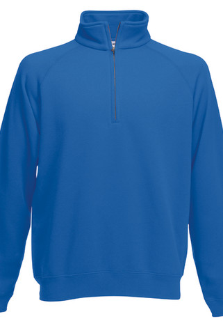 Fruit of the Loom SS830 - Premium 70/30 zip neck sweatshirt