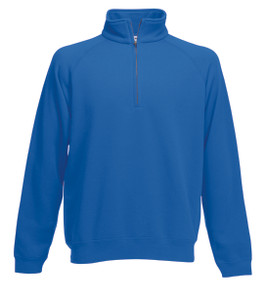 Fruit of the Loom SS830 - Premium 70/30 zip neck sweatshirt