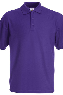 Fruit of the Loom SS402 - Komfortabel 65/35 Polo med Let Pleje
