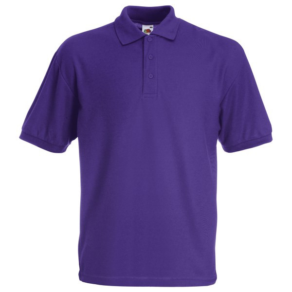 Fruit of the Loom SS402 - Classic Easy Care Polo with Button Down Collar