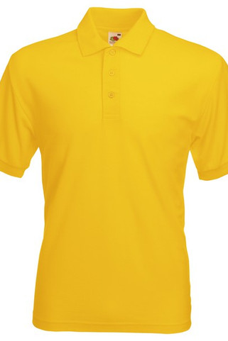 Fruit of the Loom SS402 - Comfortabele Polo met Gemakkelijke Onderhoudsstof